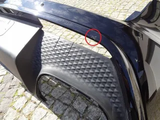 95B807834AC 95B807883A Бампер задний Porsche Macan restailing Арт e11982184, вид 5