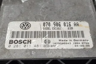 0281011481 Блок управления двигателем Volkswagen Passat B6 Арт e11982121, вид 4
