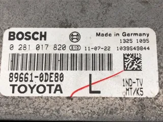 89661-0DE80 LORK-486-11253 Блок управления двигателем Toyota Yaris 3 Арт e11981861, вид 5