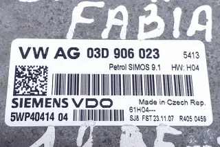 03D906023 Блок управления двигателем Seat Ibiza 3 Арт e11981399, вид 3