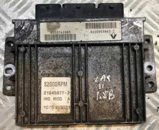 8200045893 8200142883 Блок управления двигателем Renault Laguna 2 Арт e11981176, вид 1