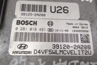 0281018491 Блок управления двигателем Hyundai i40  Арт e11979406, вид 4
