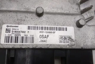 8V2112A650SF Блок управления двигателем Ford Fiesta 6 Арт e11978950, вид 1