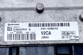 AV2112A650CA Блок управления двигателем Ford Fiesta 6 Арт e11978948, вид 3