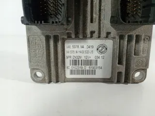 51903154 M3S1100003906 Блок управления двигателем Fiat Panda 2 Арт e11978874, вид 5