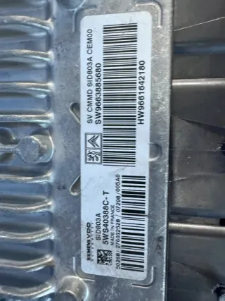 9663885680 9661642180 Блок управления двигателем Citroen C5 2 Арт e11978686, вид 4