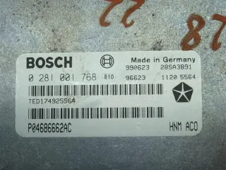 P04686662AC 0281001768 Блок управления двигателем Chrysler Voyager 3 Арт e11978585, вид 4