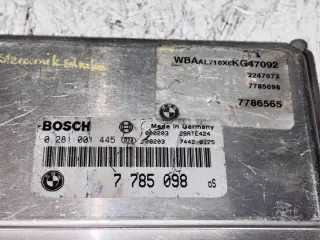 7785098 Блок управления двигателем BMW 3 E46 Арт e11977811, вид 3