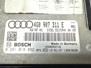 4G0907311E 0281018892 Блок управления двигателем Audi A6 C7 (S6,RS6) Арт e11977484, вид 3