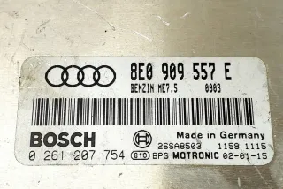 8E0909557E Блок управления двигателем Audi A4 B6 Арт e11977453, вид 1