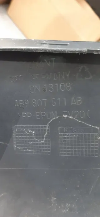 4B9807511AB Бампер задний Audi A6 C5 (S6,RS6) Арт e11975950, вид 7