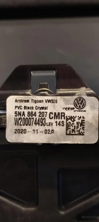 5NA864207 Подлокотник Volkswagen Tiguan 2 Арт e11965547, вид 4