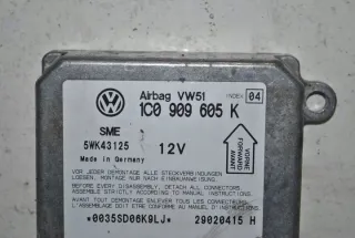 1C0909605K Блок AirBag Volkswagen Polo 4 Арт e11960664, вид 4