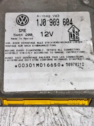 1J0909604 Блок AirBag Volkswagen Passat B5 Арт e11960661, вид 3
