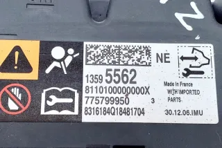 13595562 Блок AirBag Opel Astra L Арт e11960584, вид 1