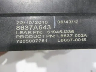 8637A643 Блок управления (другие) Mitsubishi ASX Арт e11959719, вид 4