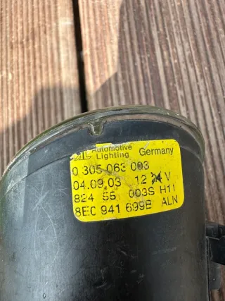 8E0941699B 0305063003 Фара противотуманная левая Audi A4 B6 Арт e11957322, вид 4