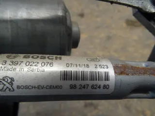 9824762480 Механизм стеклоочистителя (трапеция дворников) Peugeot 3008 2 Арт e11954712, вид 3