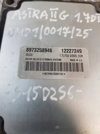 8973258946 12227249 Блок управления двигателем Opel Astra G Арт e11954039, вид 6