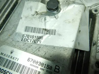 670038150B 0281033323 Блок управления двигателем Maserati Quattroporte Арт e11953621, вид 6
