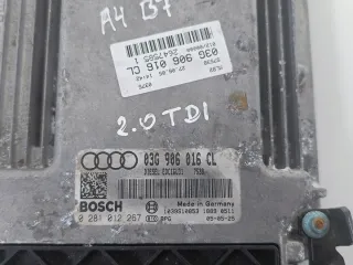 03G906016CL 0281012267 Блок управления двигателем Audi A4 B7 Арт e11952359, вид 3