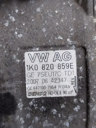 1K0820859E Компрессор кондиционера Volkswagen Passat B6 Арт e11951182, вид 7