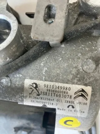 9810349980 9808860080 Компрессор кондиционера Citroen C3 3 Арт e11950225, вид 2