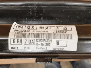 A9070022999 9070022999 A9076201200 9076201200 A9076206801 9076206801 Балка подвески передняя (подрамник) Mercedes Sprinter W907/910 Арт e11942487, вид 7
