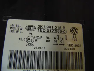 2K1941015B Фара левая Volkswagen Caddy 3 Арт e11938684, вид 5