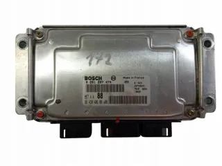 0261207474 9643840680 2001-2008 Блок управления двигателем Peugeot 2008 Арт e11927156, вид 1