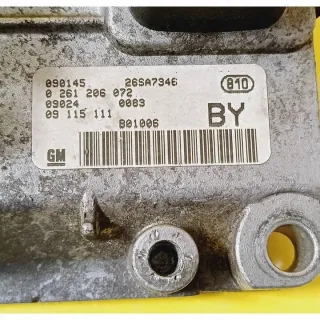 0261206072 09115111 Блок управления двигателем Opel Corsa C Арт e11927030, вид 2
