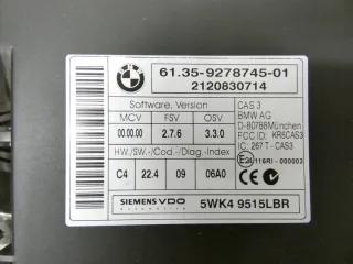 7638375 7639375 Блок управления двигателем BMW Z4 E89 Арт e11925472, вид 5