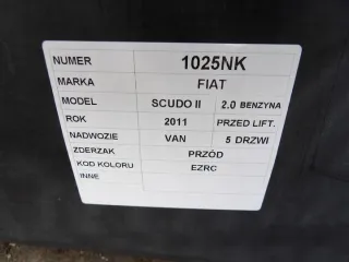  Бампер передний Fiat Scudo 2 Арт e11925401, вид 5