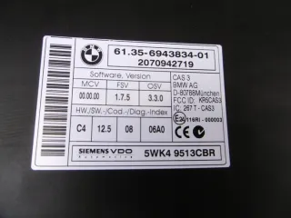 7578020 Блок управления двигателем BMW 5 E60/E61 Арт e11924961, вид 3