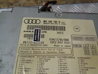 8E0035192D Блок навигации Audi A4 B6 Арт e11920037, вид 4