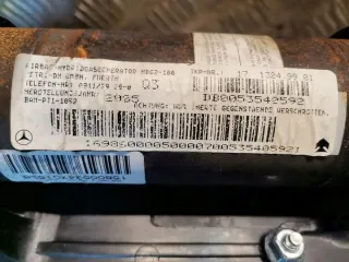 1698600005 Подушка безопасности Mercedes B W245 Арт e11919425, вид 4