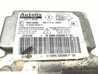 610714900 9665100080 Блок AirBag Peugeot 2008 Арт e11906746, вид 5