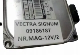 09186187 Блок управления АКПП Opel Signum Арт e11904001, вид 5