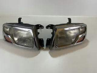  Фара левая Mitsubishi Pajero 3 Арт e11903770, вид 1