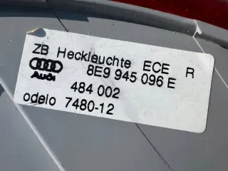 8E9945096E Фонарь задний правый Audi A4 B7 Арт e11897985, вид 6
