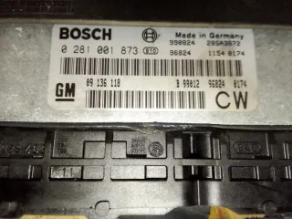 0281001873 Блок управления двигателем Opel Vectra B Арт e11893628, вид 3