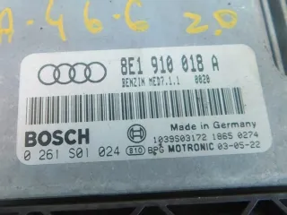8E1910018A 0261S01024 Блок управления двигателем Audi A4 B6 Арт e11891100, вид 4