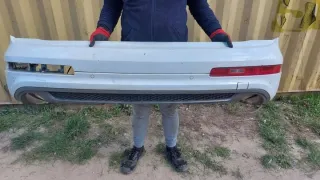 4L0807385 Бампер задний Audi Q7 4L Арт e11889947, вид 1