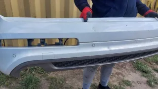 4L0807385 Бампер задний Audi Q7 4L Арт e11889947, вид 5