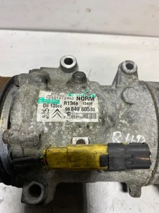 9684960580 Компрессор кондиционера Citroen C4 1 Арт e11887383, вид 2