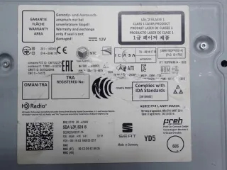 5QA035824B 6F0919605 Блок навигации Seat Ibiza 5 Арт e11886777, вид 13