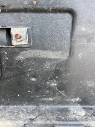 52119B1100 Бампер передний Daihatsu Sirion Арт e11876144, вид 5