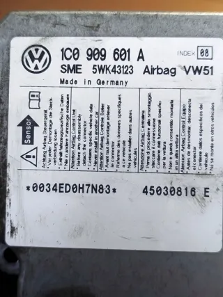 1C0909601A Блок AirBag Skoda Fabia 1 Арт e11874581, вид 4