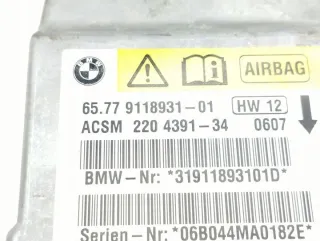 9118931 Блок AirBag BMW 5 E60/E61 Арт e11874340, вид 6