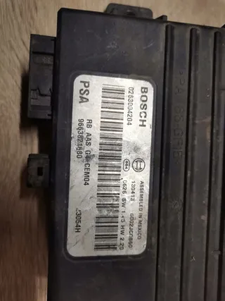 9663821680 0263004204 Блок управления (другие) Citroen Berlingo 1 Арт e11872246, вид 2
